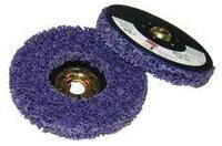 2" TR S/C SCOTCH-BRITE ROLOC QUICK CHANGE CLEANING PRO DISC, SA 840398, BLACK, 25/BX, 10BX/CA